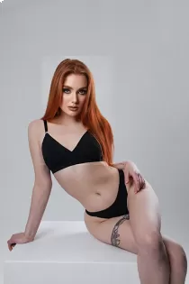 Escort Vika with red hair