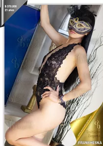 FRANSHESKA EROTICAS 100 SGD per hour