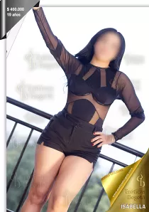 Colombian escort ISABELLA EROTICAS