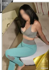 Escort MALEJA EROTICAS with negro hair