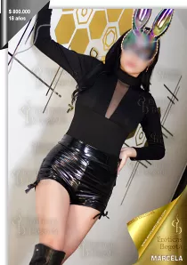 Escort MARCELA EROTICAS with negro hair