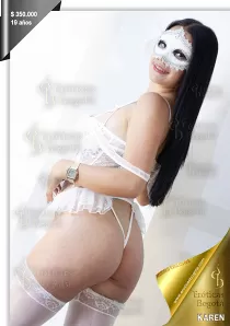Escort KAREN EROTICAS with negro hair