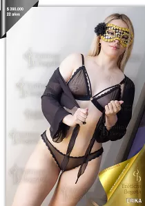 Escort ERIKA EROTICAS with rubio hair