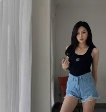 Aisyah C bust size Natural