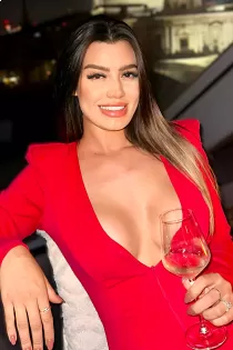 Escort Rafaela London with brown hair