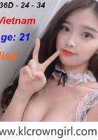 KL-Crown-Girl has D bust, and ready to have fun in Malaysia