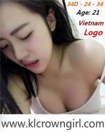 Escort KL Crown Girl with black hair